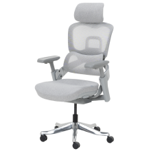 Ергономичен стол METZ - сив