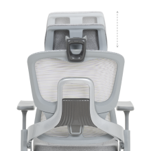 Ергономичен стол METZ - сив