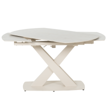 Разтегателна трапезна маса MATEO - крем Разтегателна трапезна маса MATEO - крем