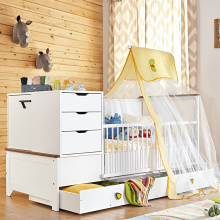 Бебешка кошара и детско легло 2в1 KAKULE 80х180