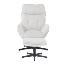 Кресло с табуретка ANDREA - шампанско Кресло с табуретка ANDREA - шампанско