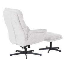 Кресло с табуретка ANDREA - шампанско Кресло с табуретка ANDREA - шампанско