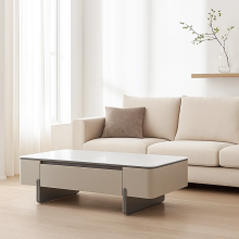 Холна маса FLINT - бял-капучино Холна маса FLINT - бял-капучино