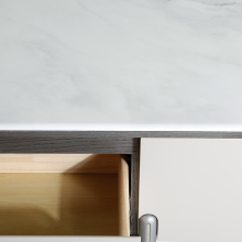 Холна маса FLINT - бял-капучино Холна маса FLINT - бял-капучино