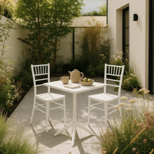 Градински стол SAFI - бял Градински стол SAFI - бял