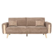 Разтегателен диван - тройка GOMA - кафяв E40 Разтегателен диван - тройка GOMA - кафяв E40