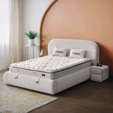 Тапицирана спалня с матрак FABER 180 х 200 - лате 06