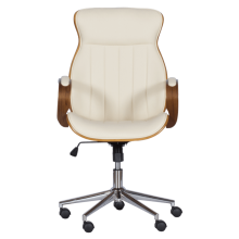 Президентски офис стол Carmen 6402 - орех-крем Президентски офис стол Carmen 6402 - орех-крем