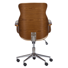 Президентски офис стол Carmen 6402 - орех-крем Президентски офис стол Carmen 6402 - орех-крем