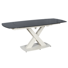 Разтегателна трапезна маса MATEO - черна Разтегателна трапезна маса MATEO - черна