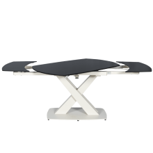 Разтегателна трапезна маса MATEO - черна Разтегателна трапезна маса MATEO - черна