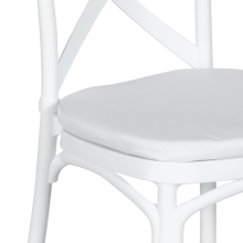 Възглавница за градински стол NADOR - бяла