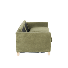 Разтегателен диван - тройка FIZI  - зелен Е75