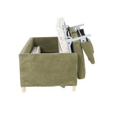 Разтегателен диван - тройка FIZI  - зелен Е75