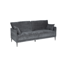 Диван тройка KAMINA - тъмносив M18