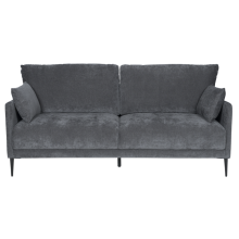 Диван тройка KAMINA - тъмносив M18