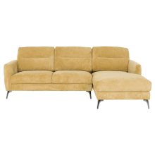 Ъглов диван INGA - жълт V68