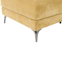 Ъглов диван INGA - жълт V68