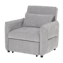 Разтегателен фотьойл AKETI - сив М11 Разтегателен фотьойл AKETI - сив М11