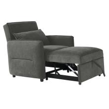 Разтегателен фотьойл AKETI - тъмносив М18