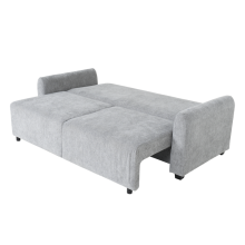 Разтегателен диван - тройка LOMELA - светлосив L03