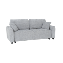 Разтегателен диван - тройка LOMELA - светлосив L03