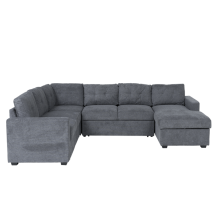 Ъглов разтегателен диван IKELA - сив Ъглов разтегателен диван IKELA - сив