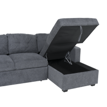 Ъглов разтегателен диван IKELA - сив Ъглов разтегателен диван IKELA - сив