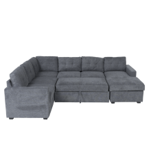 Ъглов разтегателен диван IKELA - сив Ъглов разтегателен диван IKELA - сив