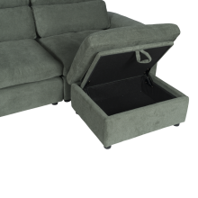 Ъглов диван POKO - зелен C08 Ъглов диван POKO - зелен C08