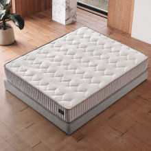 Тапицирана спалня с матрак MOONLIGHT 180 x 200 - бежов 03 Тапицирана спалня с матрак MOONLIGHT 180 x 200 - бежов 03