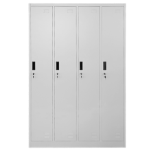 Метален шкаф Carmen CR-1242-4 J - сив