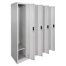 Метален шкаф Carmen CR-1242-4 J - сив