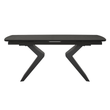 Разтегателна трапезна маса MARIPA - черна