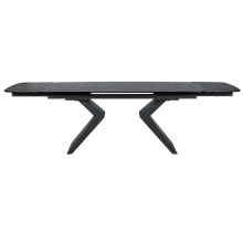 Разтегателна трапезна маса MARIPA - черна