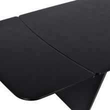 Разтегателна трапезна маса MARIPA - черна