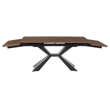 Разтегателна трапезна маса TIGRE - орех