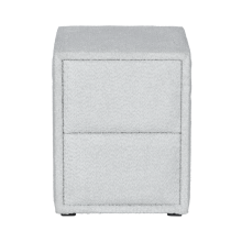 Нощно шкафче за спалня CANCUN - сребърен AN Нощно шкафче за спалня CANCUN - сребърен AN