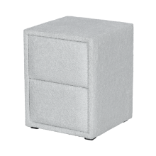 Нощно шкафче за спалня CANCUN - сребърен AN Нощно шкафче за спалня CANCUN - сребърен AN