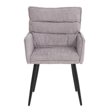 Трапезен стол с подлакътници IKSAN - бежов R91