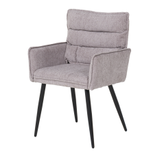 Трапезен стол с подлакътници IKSAN - бежов R91