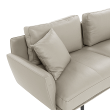 Кожен ъглов диван GRAM LUX - бежов Кожен ъглов диван GRAM LUX - бежов