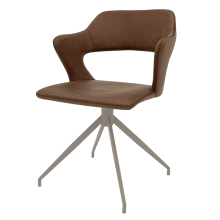 Трапезен стол RAPLA 1 - кафяв 16