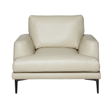 Кожен фотьойл GRASTEN LUX - бежов Кожен фотьойл GRASTEN LUX - бежов