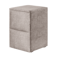 Нощно шкафче за спалня PUZZLE дясно - бежов 03