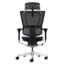 Ергономичен стол ERGOHUMAN ELITE 2 - черна рамка - черен