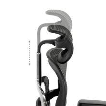 Ергономичен стол ERGOHUMAN ELITE 2 - черна рамка - черен Ергономичен стол ERGOHUMAN ELITE 2 - черна рамка - черен