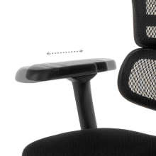 Ергономичен стол ERGOHUMAN ELITE 2 - черна рамка - черен Ергономичен стол ERGOHUMAN ELITE 2 - черна рамка - черен