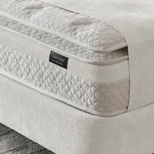 Тапицирана спалня с матрак ATHENA 180 х 200 - слонова кост SY Тапицирана спалня с матрак ATHENA 180 х 200 - слонова кост SY