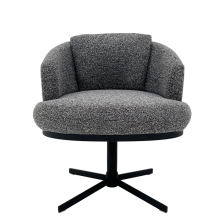 Трапезен стол RAPINA - черен 460